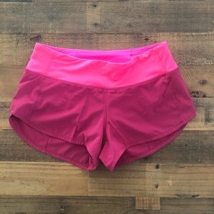lululemon Speed Up Shorts 2.5” size 4